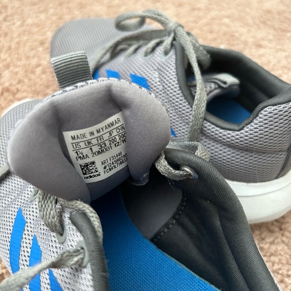 👟Adidas cloudfoam Lite racer unisex  shoes size 1.5 - Picture 8 of 8